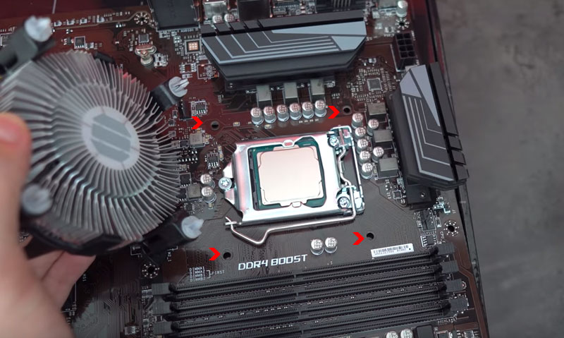 Installing the CPU Cooler