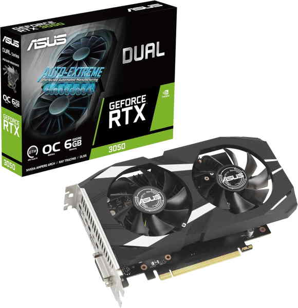 ASUS Dual GeForce RTX 3050 OC
