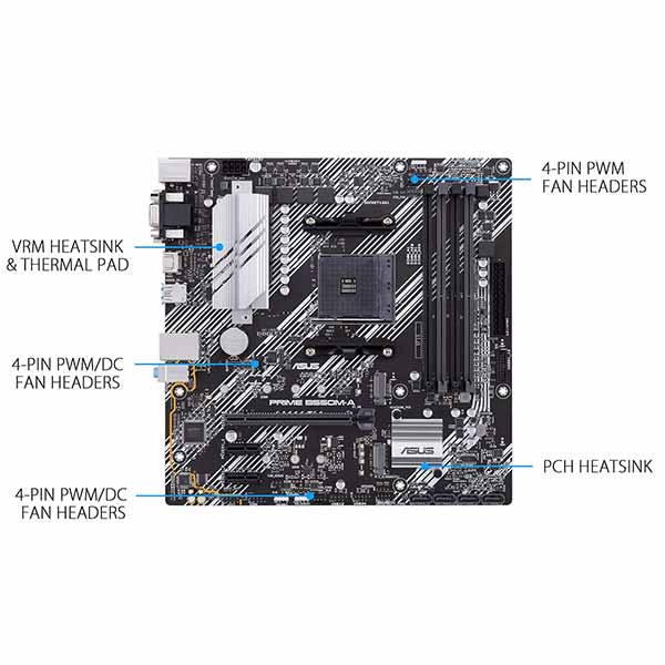 ASUS Prime B550M-A WiFi II - Image 2