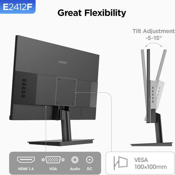 Koorui 24-inch IPS Monitor - Image 2