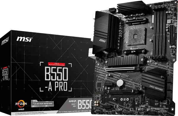 MSI B550-A Pro ProSeries