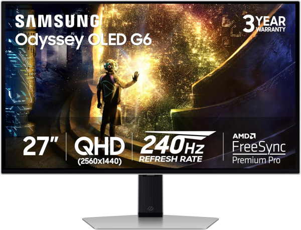 Samsung 27-inch Odyssey OLED G6
