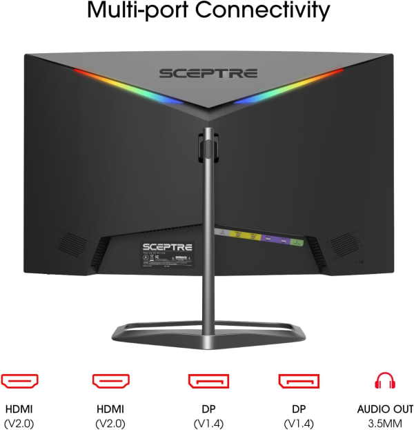 Sceptre Curved 24.5-inch Gaming Monitor - Image 2