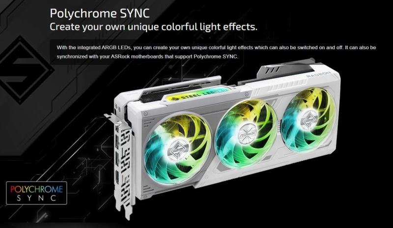 ASRock Radeon RX 9070 XT Steel Legend - Image 3