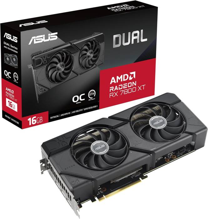 ASUS Dual Radeon RX 7800XT OC Edition