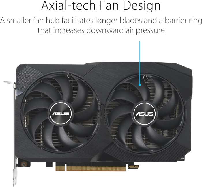 ASUS Dual Radeon RX 7600 V2 OC - Image 2