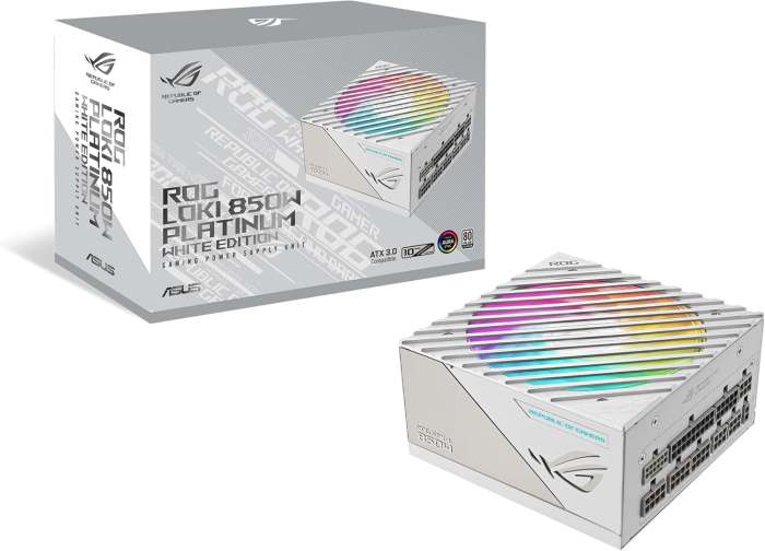 ASUS ROG Loki 850W Platinum White Edition 80+ Platinum