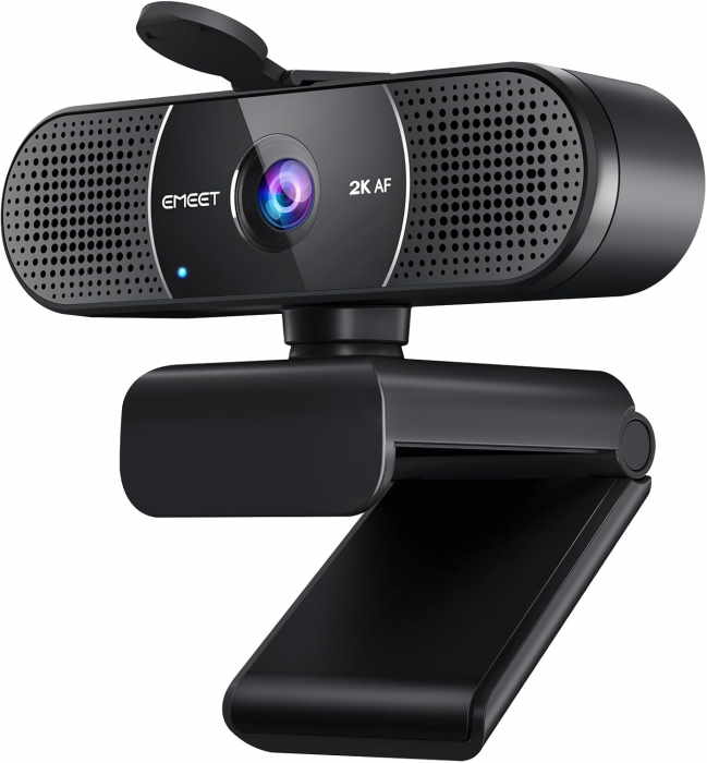 Emeet C960 2K Webcam with Microphone