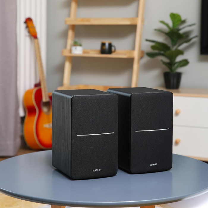 Edifier R1280DBs Active Bluetooth Bookshelf Speakers (Black) - Image 3