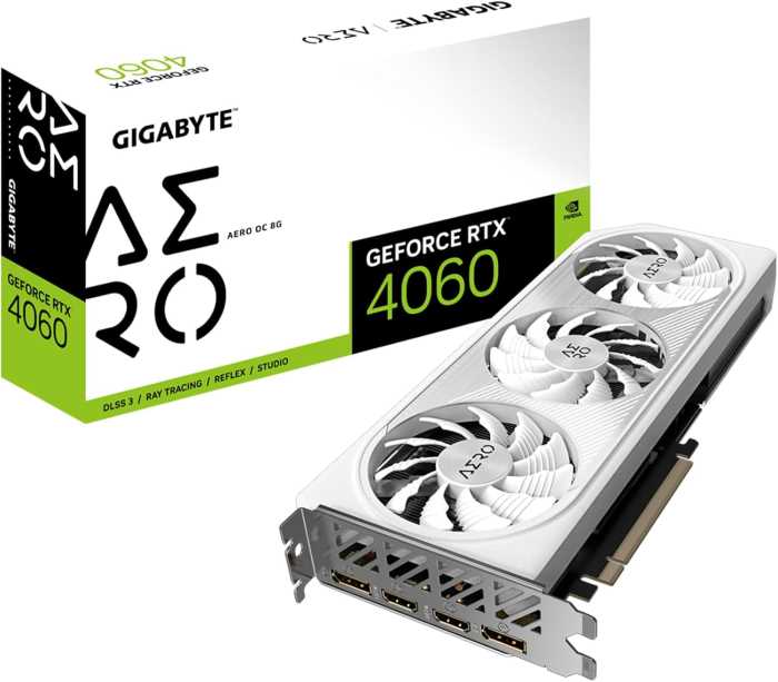 GIGABYTE GeForce RTX 4060 AERO OC