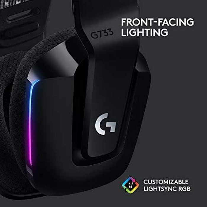 Logitech G733 Lightspeed Wireless Gaming Headset - Image 4