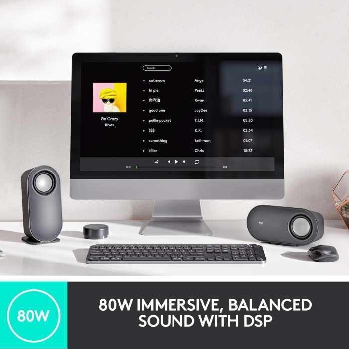 Logitech Z407 Computer Speakers with Subwoofer - Image 2