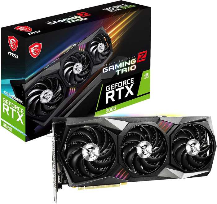 MSI Gaming GeForce RTX 3080 Gaming Z Trio 