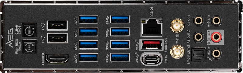 MSI MEG Z590 Unify-X Gaming Motherboard - Image 3
