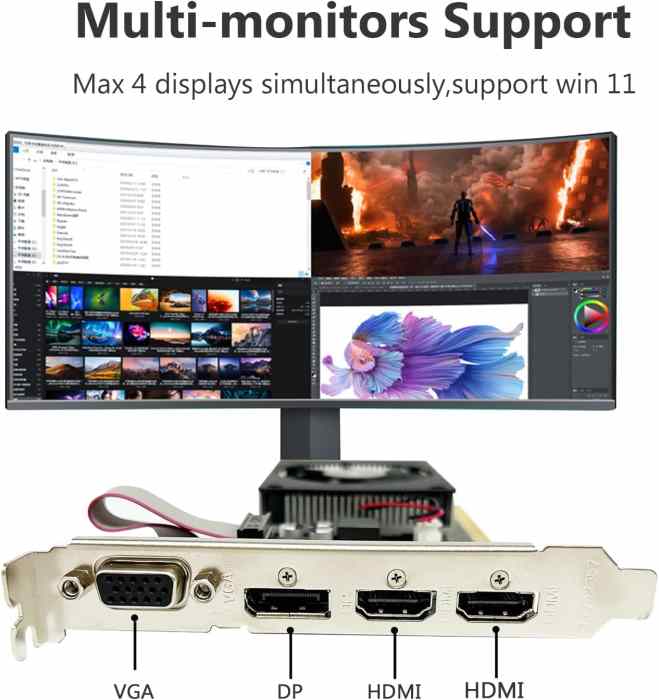 QThree GeForce GT 730 - Image 3