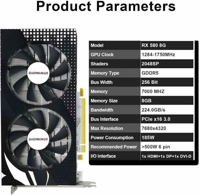 Showkings Radeon RX 580 - Image 3