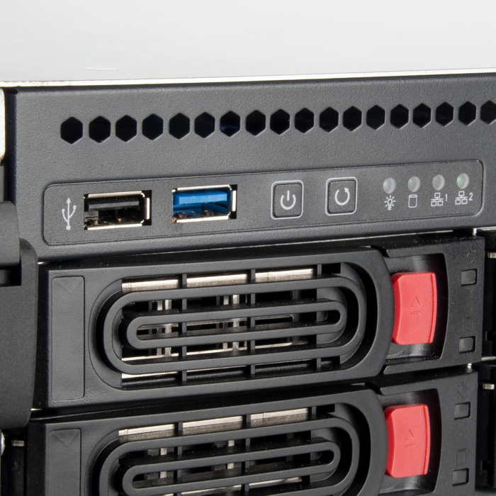 SilverStone Technology RM43-320-RS 4U 20-Bay 2.5-inch / 3.5-inch HDD/SSD rackmount Storage Server Chassis - Image 4