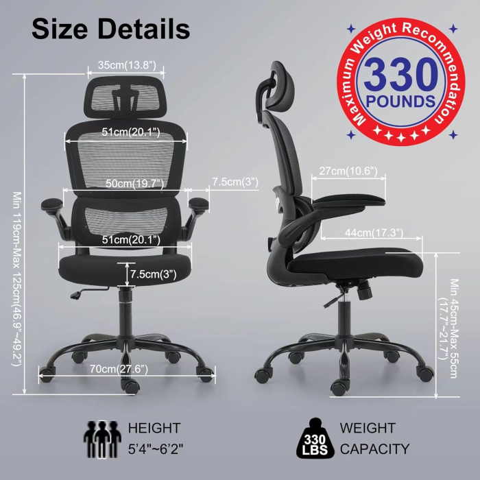 Tralt Ergonomic Office Chair - Image 2