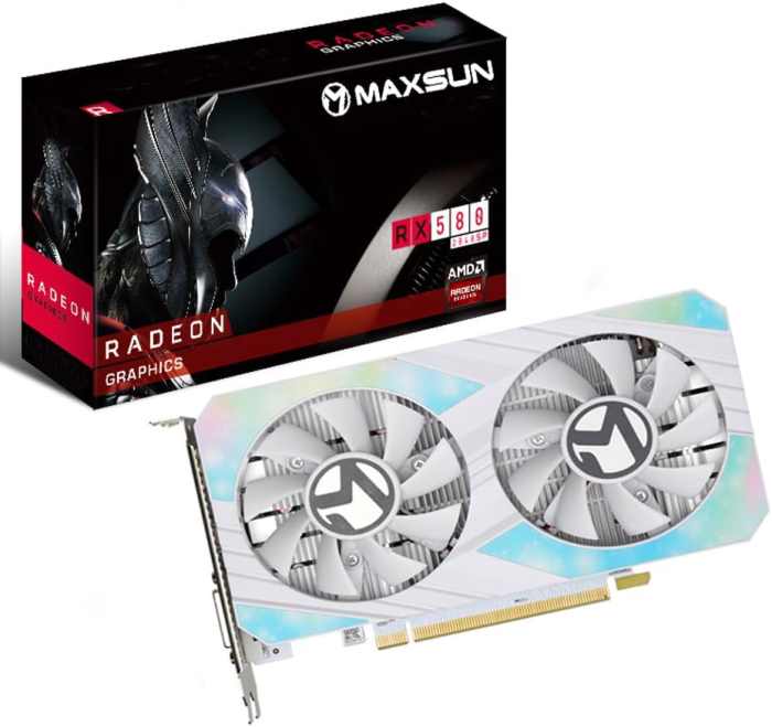 maxsun AMD Radeon RX 580 (White)