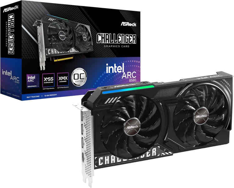 ASRock Intel ARC B580 Challenger