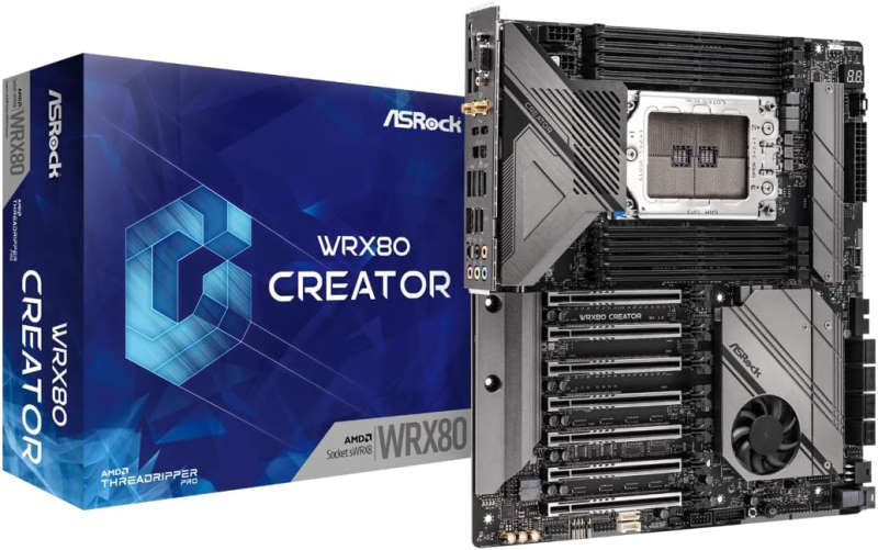 ASRock MB WRX80 Creator R2.0 R Workstation Motherboard - Image 3