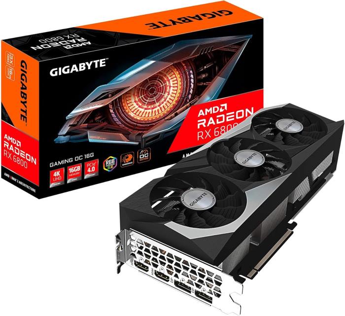Gigabyte AMD Radeon RX 6800 Gaming OC 