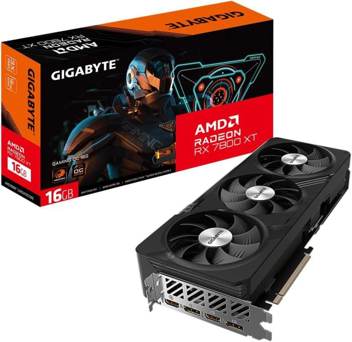 Gigabyte Radeon RX 7800XT Gaming OC