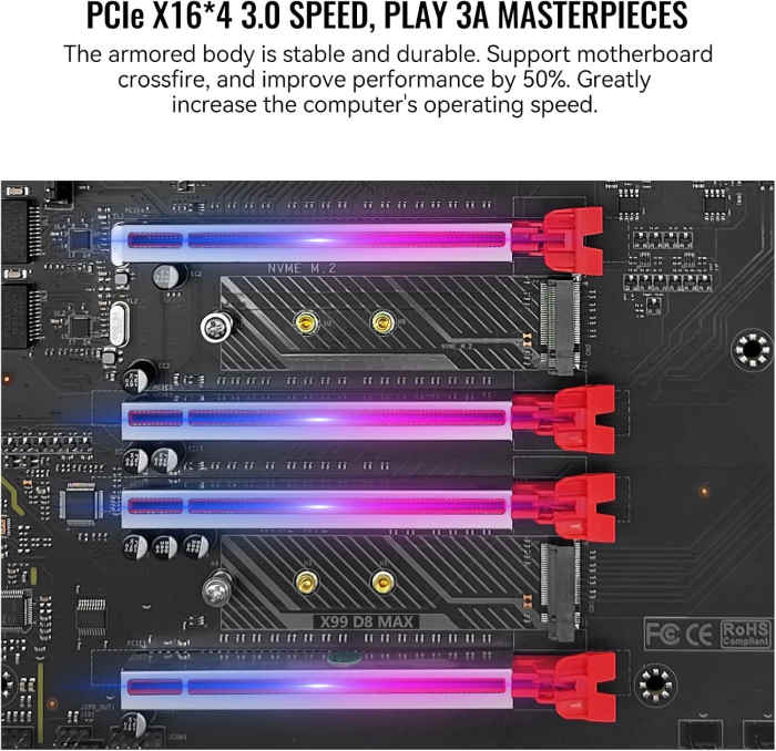 ShangZhaoYuan X99 D8 Max Dual CPU Server Motherboard - Image 5