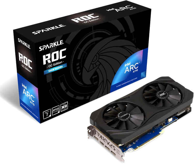 Sparkle Intel Arc A770 ROC OC Edition