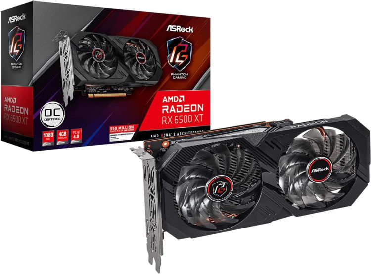 ASRock AMD Radeon RX 6500XT - Image 3