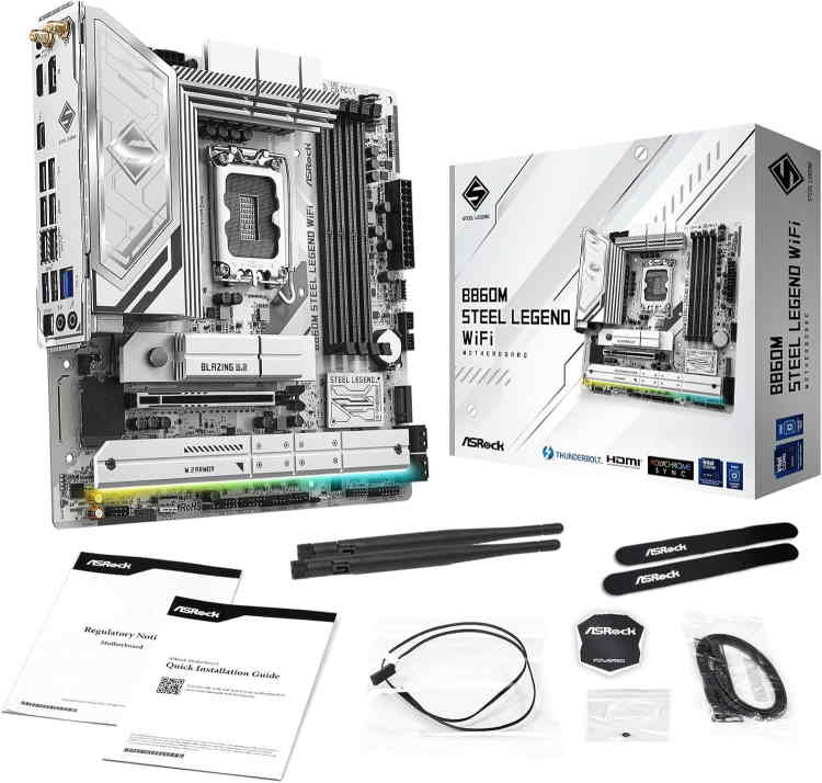 ASRock B860M Steel Legend WiFi 6E - Image 4