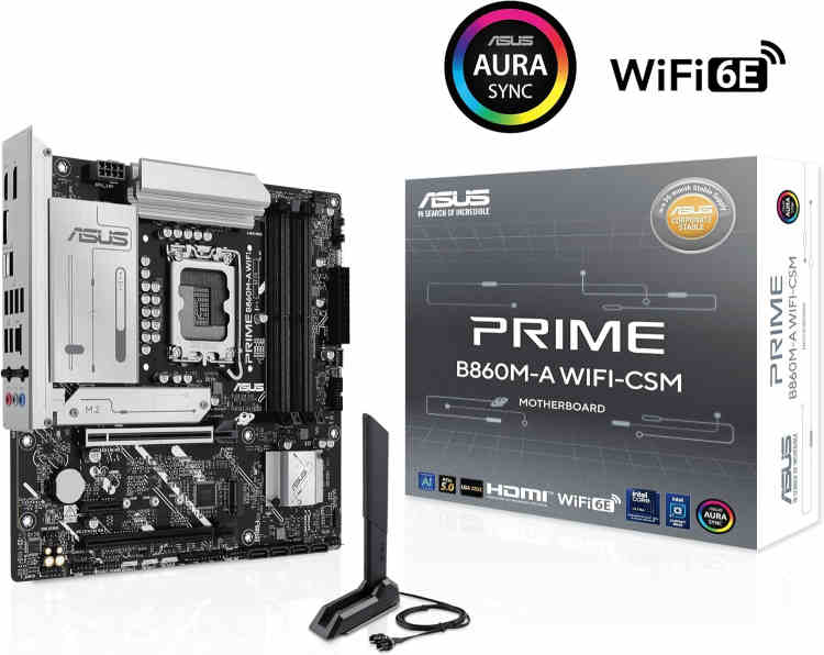 ASUS Prime B860M-A WiFi-CSM - Image 2