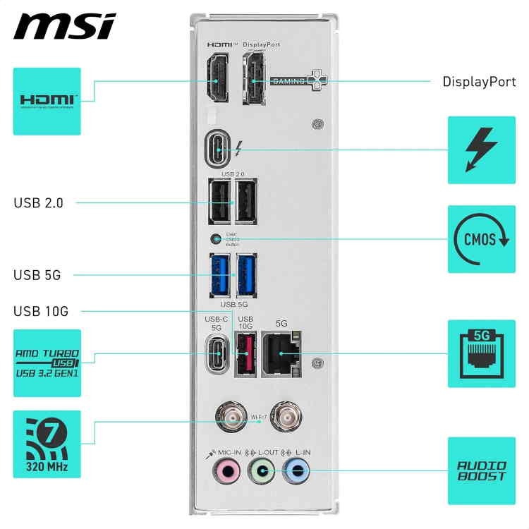 MSI B860M Gaming Plus WiFi - Image 4