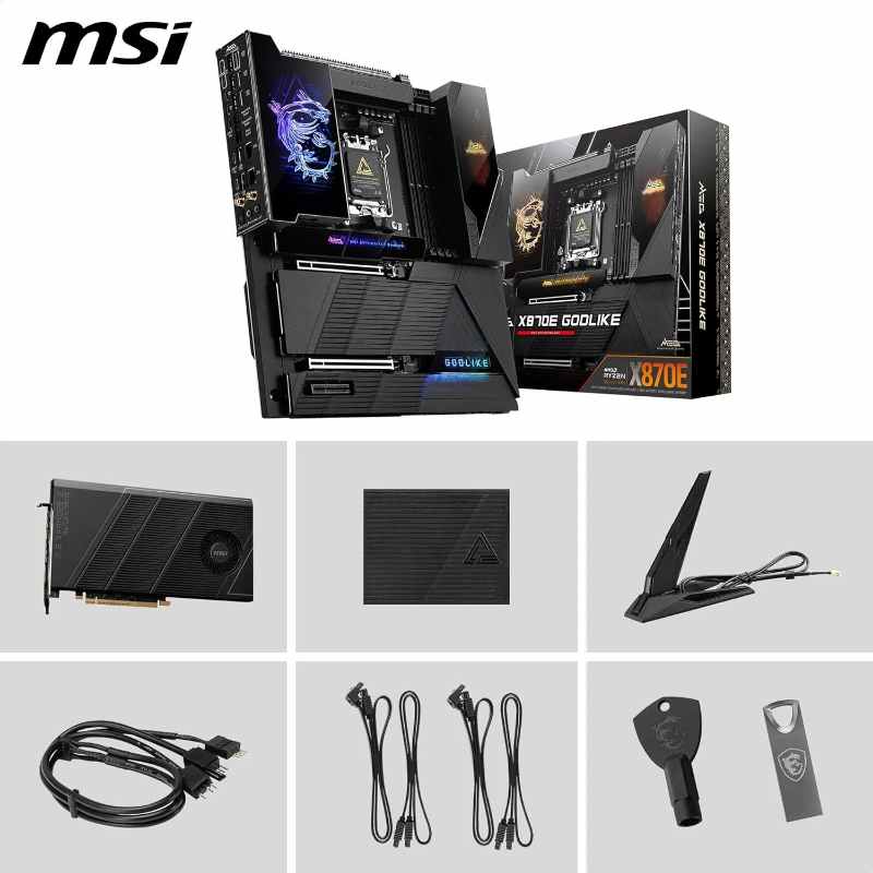 MSI MEG X870E Godlike E-ATX AM5  - Image 4