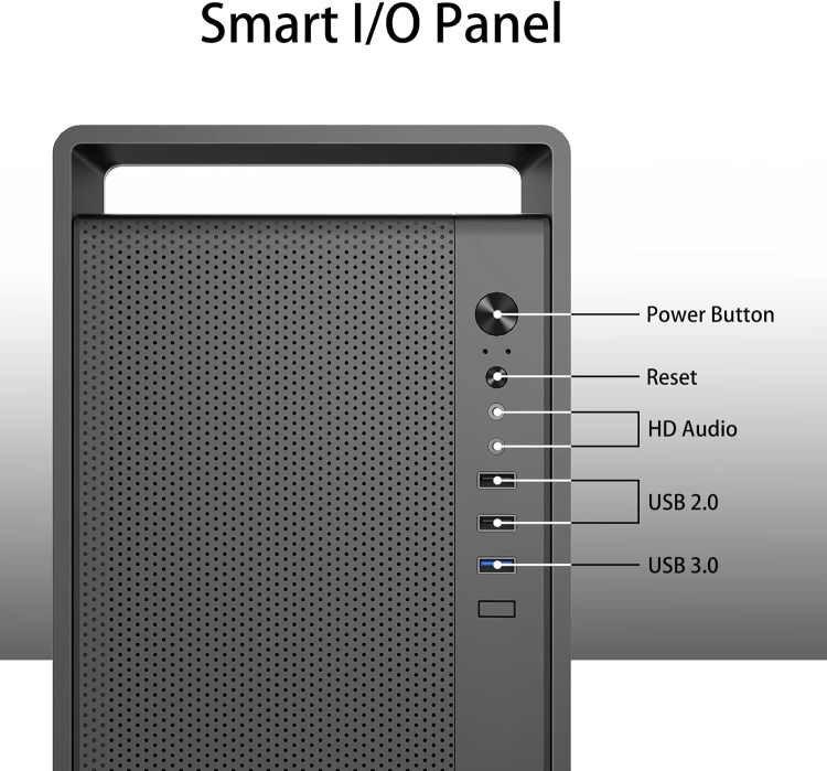 Maquy Micro-ATX PC Case - Image 2