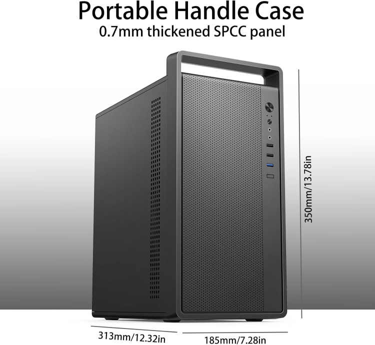 Maquy Micro-ATX PC Case - Image 4