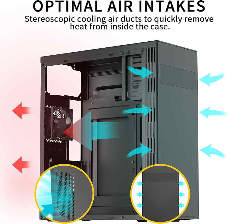 Morovol Mid-Tower ATX Case - Image 3