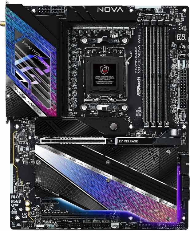 ASRock Phantom Gaming X870E Nova WiFi AM5 - Image 3