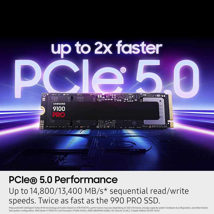 Samsung 9100 Pro NVMe PCIe 5 2TB  - Image 2