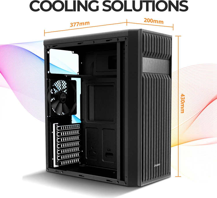 Zalman T6 ATX Mid Tower PC Case - Image 5