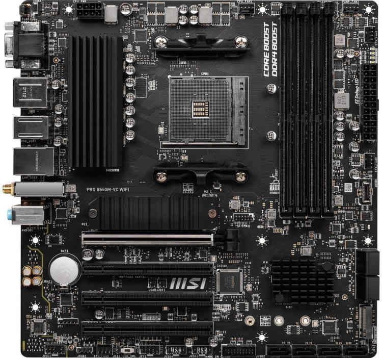 msi PRO B550M-VC WiFi ProSeries - Image 2