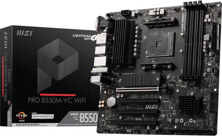 msi PRO B550M-VC WiFi ProSeries