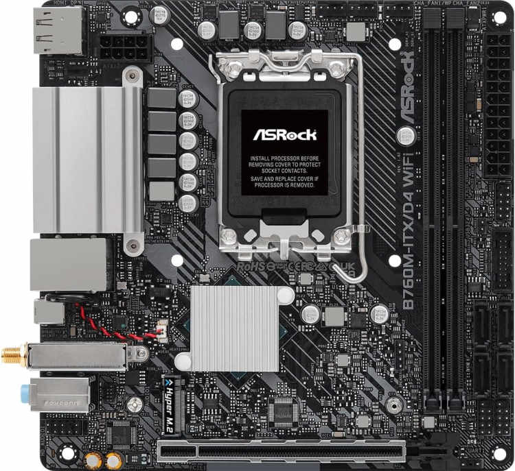 ASRock B760M‑ITX/D4 WiFi - Image 2