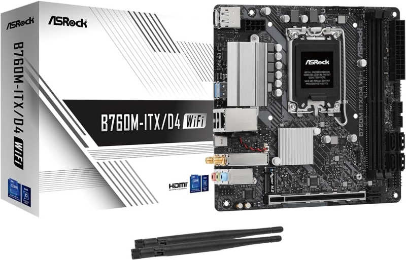 ASRock B760M‑ITX/D4 WiFi