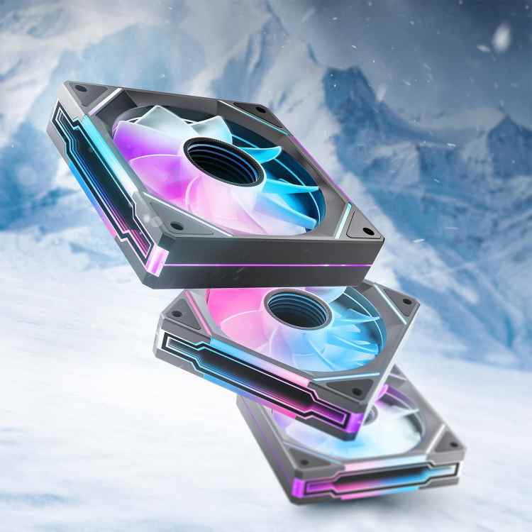 AsiaHorse AMICI-5GT RGB PC Case Fans 