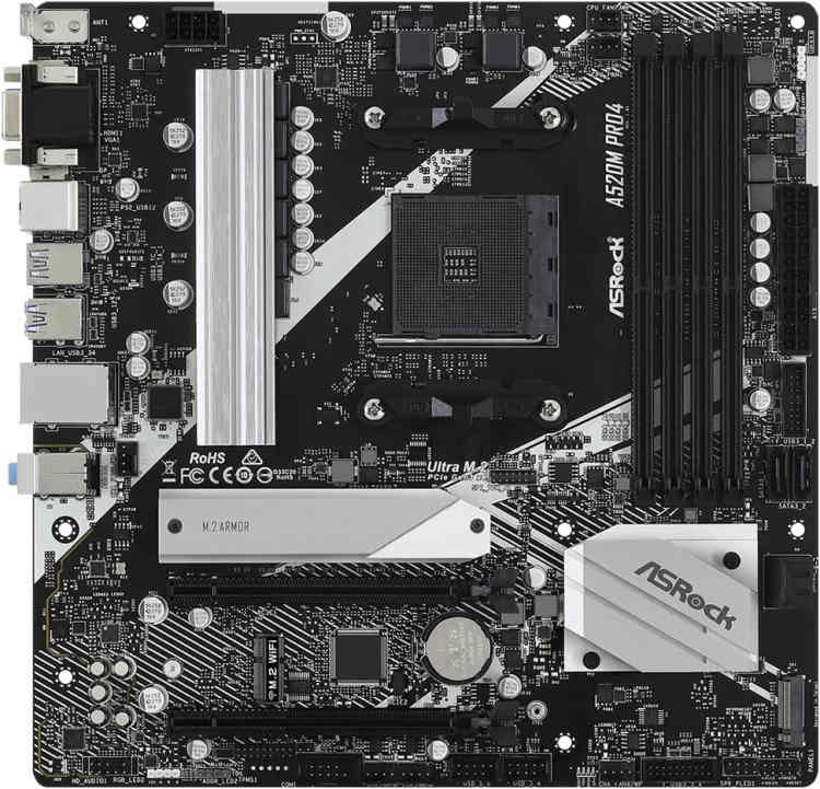 ASRock A520M Pro4 - Image 2