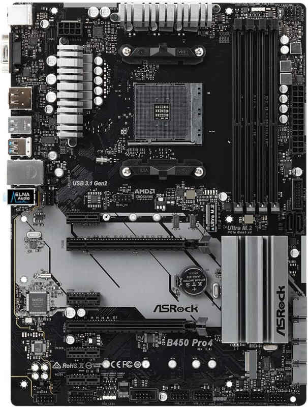 ASRock B450 PRO4 - Image 2