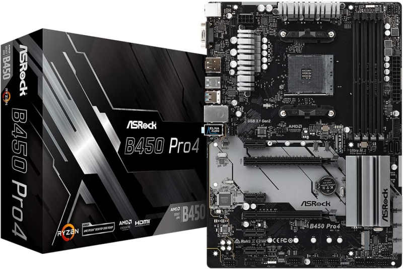 ASRock B450 PRO4