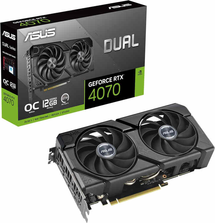 ASUS Dual GeForce RTX 4070 EVO OC Edition