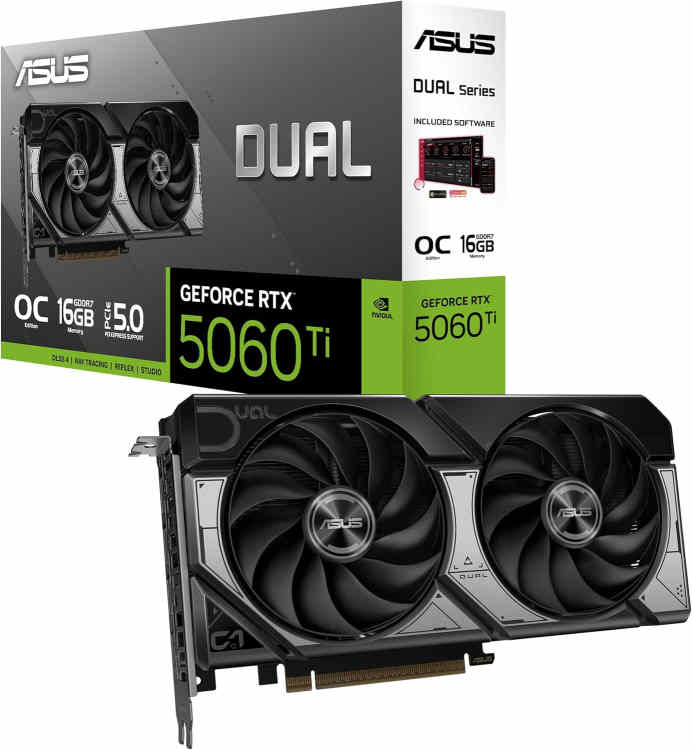 ASUS Dual GeForce RTX 5060 Ti 